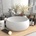 vidaXL 40x15 cm matt white (146998)