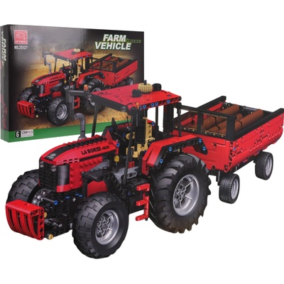 JOKO Stavebnice traktor s přívěsem 1284 ks