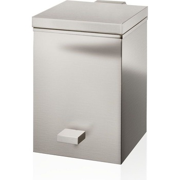 DECOR WALTHER Кошче за отпадъци в баня Corner Soft Close квадратно 26, 5 см никел (0614634)