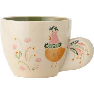 Bloomingville Бежова глинена чаша 290 ml Joshua - Bloomingville (82069258)