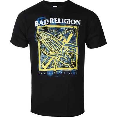 KINGS ROAD Мъжка тениска Bad Religion - Against The Grain- Черен - KINGS ROAD - 20171790