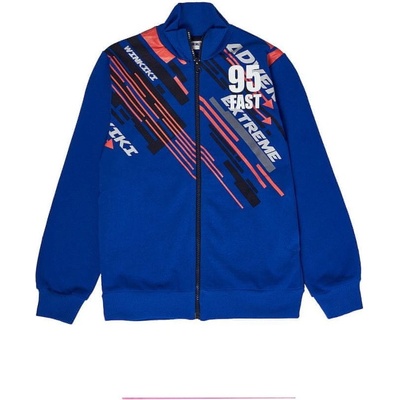 Winkiki Kids Wear Chlapecká mikina Fast 95 tmavě modrá