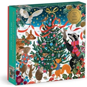Victoria Ball Woodland Merrymakers 500 Piece Foil Puzzle (ISBN: 9780735389199)