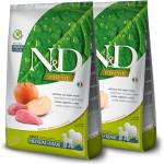 FARMINA N&D Prime кучешка храна GF MEDIUM & MAXI Див глиган и ябълка 2 x 12 кг