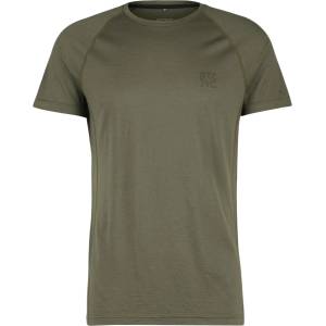 Stoic Мъжко мериносово термобельо Stoic Merino180 BengtSt. S/S Merino base layer - Olive Green (015-2082-1012)