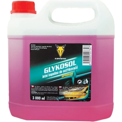 Coyote Glykosol Letná kvapalina do ostrekovačov 3 l