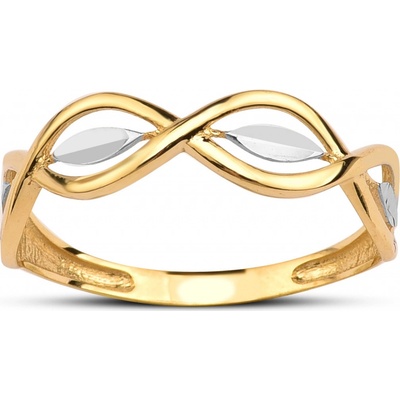 Lillian Vassago prsten z kombinovaného zlata LLV95 GR042