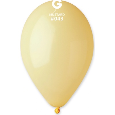 Svet balonku Balónik pastelový baby žltá 26 cm