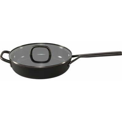 ZWILLING Milano Sauté Pan with Glass Lid 28 cm, Black