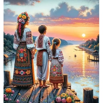 Norimpex - Puzzle Diamant painting: Farewell 30x40cm - 1 - 39 piese