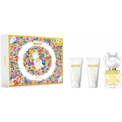 Moschino Toy 2 Pearl dárková sada unisex parfémovaná voda 50 ml + tělové mléko 50 ml + sprchový gel 50 ml
