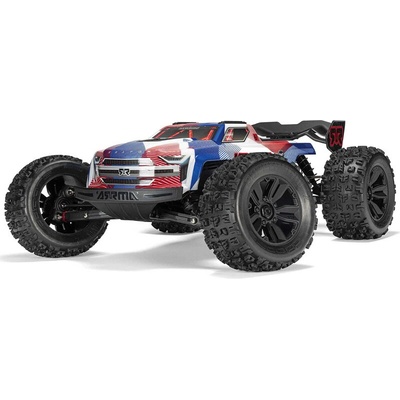 Arrma Kraton 6S V6 BLX 4WD RTR modrá/červená 1:8