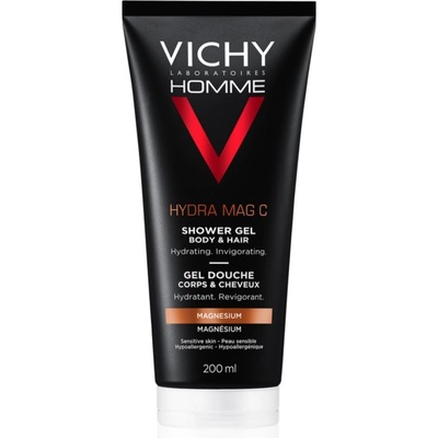 Vichy Homme Hydra-Mag C душ гел за тяло и коса 200ml
