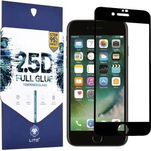 LITO - 2, 5D Закалено стъкло - Apple iPhone 6/iPhone 6s - Черен KP27133