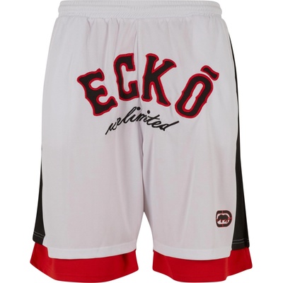 Ecko Unltd Мрежести шорти от Ecko Unltd. BBALLUB-ECKOSH1036-01291 - Бял, размер 3XL
