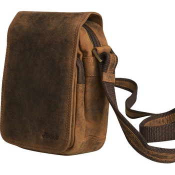 Mercucio malá pánska kožená taška 250591 hnedá