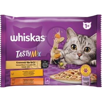 Whiskas Tasty Mix Creamy Creations 4x85 g