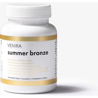 Venira summer bronze 60 kapsúl