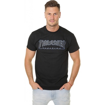 Thrasher Outlined Tee black