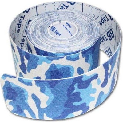 BB Tape Design Kineziologické tejpy maskovanie modrá 500 x 5 cm