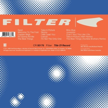 Filter - Title Of Record (LP) (888072087620)