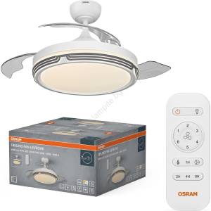 OSRAM - Димируемо LED осветително тяло с вентилатор LEVECHE LED/36W/230V 3000/4000/6500K + дистанционно управление (P228181)