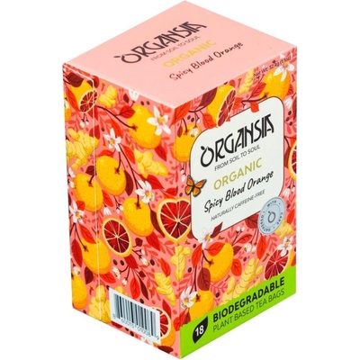 ORGANSIA Spicy blood orange ovocno bylinný 18 sáčků