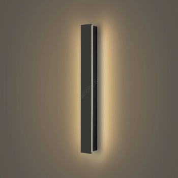 Brilagi - LED Външно стенно осветително тяло LINEAR LED/12W/230V 3000K IP65 черно (BG2418)