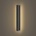 Brilagi - LED Външно стенно осветително тяло LINEAR LED/12W/230V 3000K IP65 черно (BG2418)