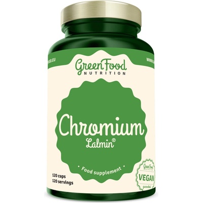 GreenFood Nutrition Chróm Lalmin 120 kapsúl