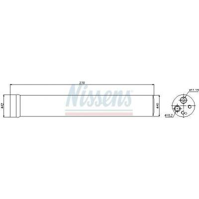 Vysoušeč klimatizace NISSENS 95504