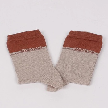 Image 1 of Детски памучни чорапи в бежово и кафяво