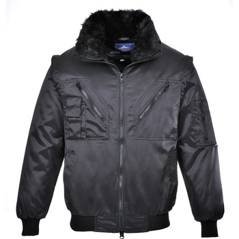 Portwest Работно яке за охранители pilot със свалящи ръкави (pj10)