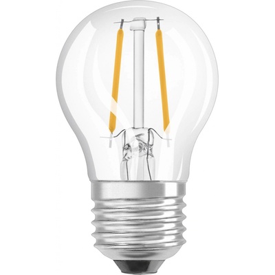 Osram kvapková LED E27 1,5W filamentová 827