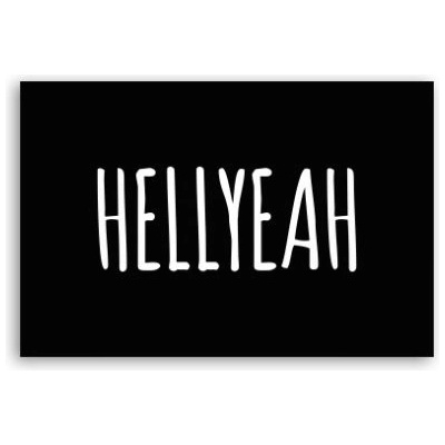Fotoobraz 60x40 cm malý hellyeah