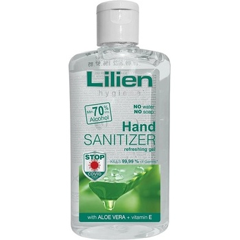 Lilien Hygiene Hand gel Aloe Vera antimikrobiální gel na ruce 100 ml