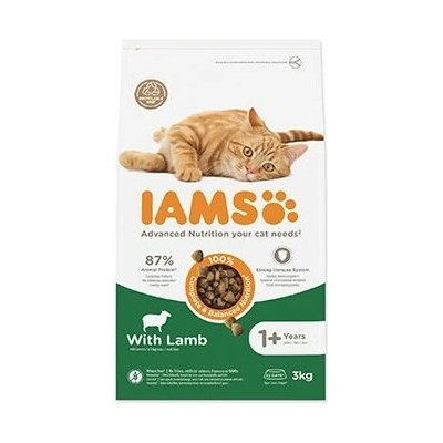 IAMS Cat Adult All Breeds Lamb 3 kg