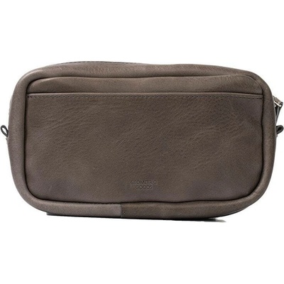 Kožená taška Mini Messenger 1.0 Gray Minimalist Gray