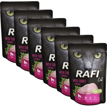 Rafi Cat Adult Paté with Turkey 6 x 100 g