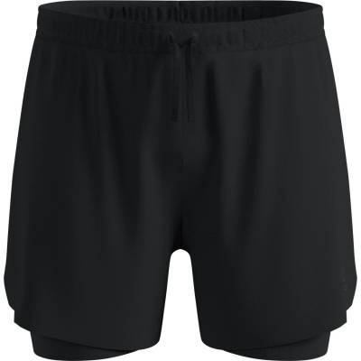 Odlo Мъжки шорти за бягане Odlo Zeroweight 5 Inch 2-in-1 Short Running shorts - Black - размер XL (012-4415-0114)