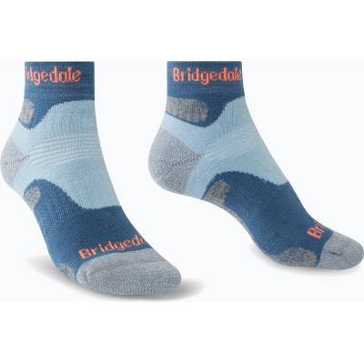 Bridgedale Дамски туристически чорапи Bridgedale Hike Midweight Performance Ankle blue