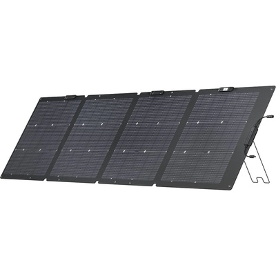 EcoFlow Портативен соларен панел EcoFlow - Lightweight, 220W, двулицев, черен (EFSOLARLIGHT220W-P-DXT4EU)