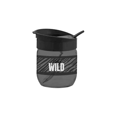 Mercanlar M-162012-Буркан с декор и лъжичка 425ml "Stay Wild (0154403)