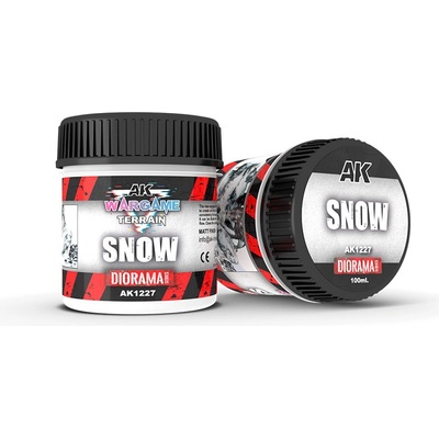AK-Interactive Wargame Terrains AK1227 Snow 100ml