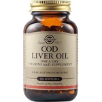 Solgar Cod Liver Oil, 100 меки капсули, Solgar