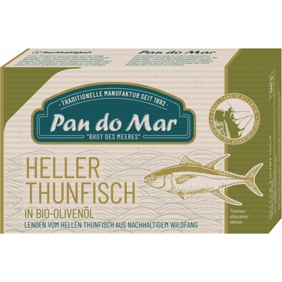 Pan do Mar Tuňák světlý v extra BIO olivovém oleji 120 g