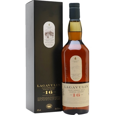 Lagavulin Islay Island 16y 43% 0,7 l (čistá fľaša)