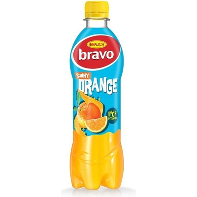 BRAVO sunny pomaranc 0,5l PET