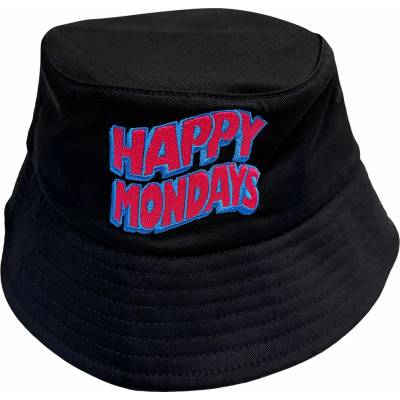 Happy Mondays Wavy Logo čierna