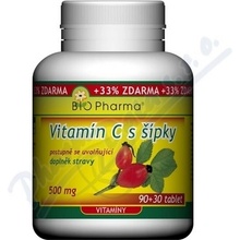 Bio Pharma Vitamín C 500mg s šípky 120 tablet